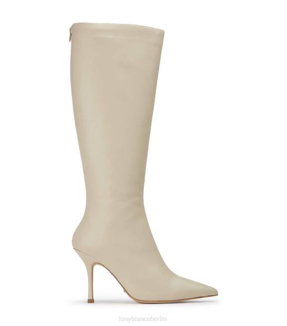 kniehohe Stiefel| de Tony Bianco Frauen Kalbslederstiefel von Kortez Vanillenappa 4624440
